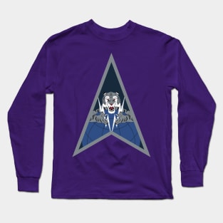 Space Force Delta 5 Logo Long Sleeve T-Shirt